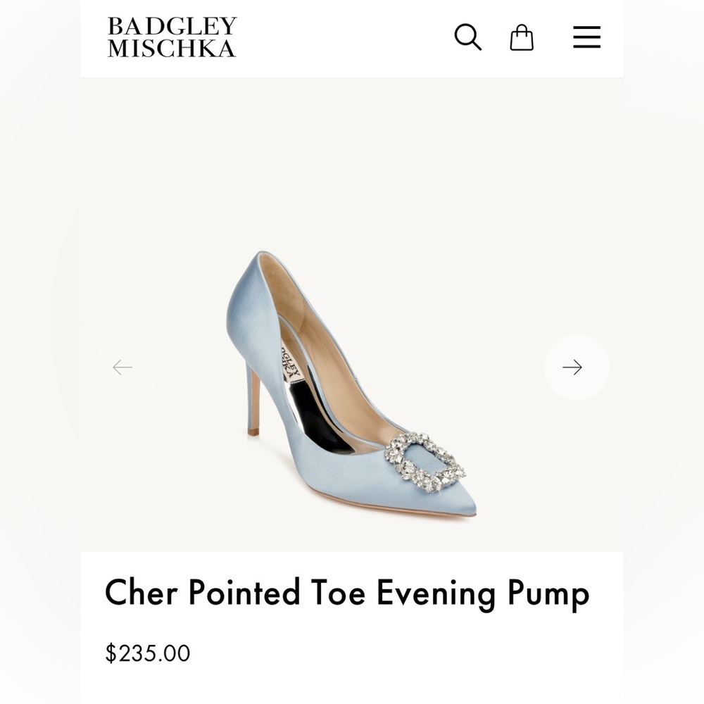 Badgley Mischka Collection Cher Crystal
Embellished Pump (Women) - Picture 8 of 8